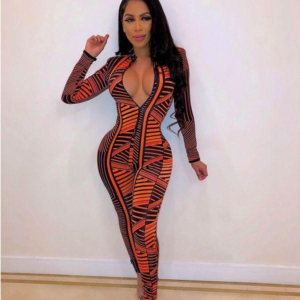 bandage bodycon jumpsuit women party overalls print front zipper long sleeve pant casual rompers womens jumpsuit nightclub, Black;white
bandage bodycon jumpsuit women party overalls print front zipper long sleeve pant casual rompers womens jumpsuit nightclub, Black;white