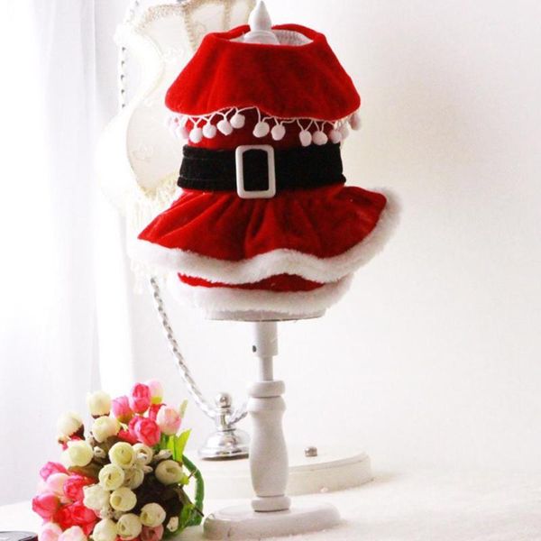 dog apparel autumn winter red warm coat with tassel ball for pet dogs christmas wear
dog apparel autumn winter red warm coat with tassel ball for pet dogs christmas wear