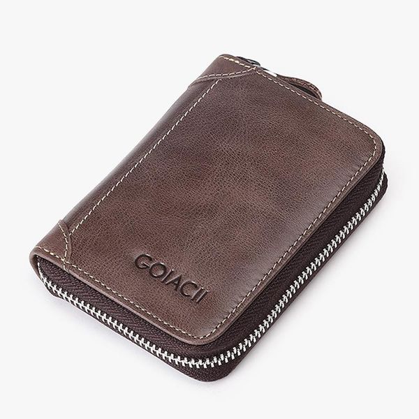 card holders 2021 classic genuine leather holder wallet case men business hold 20 cards purse for credit boys mini, Brown;gray
card holders 2021 classic genuine leather holder wallet case men business hold 20 cards purse for credit boys mini, Brown;gray