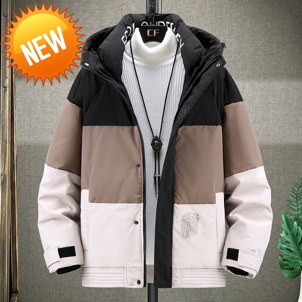 2021 new men's down jacket casual winter parka coat fashion warm men outdoor thicken hooded windproof, Black
2021 new men's down jacket casual winter parka coat fashion warm men outdoor thicken hooded windproof, Black