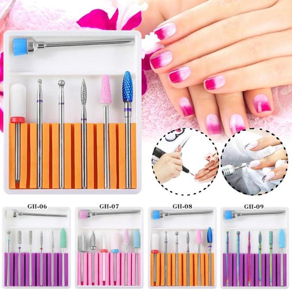 nail art kits 7pcs ceramic diamond drill mix bits set milling cutter for manicure electric machine pedicure burrs accessories
nail art kits 7pcs ceramic diamond drill mix bits set milling cutter for manicure electric machine pedicure burrs accessories