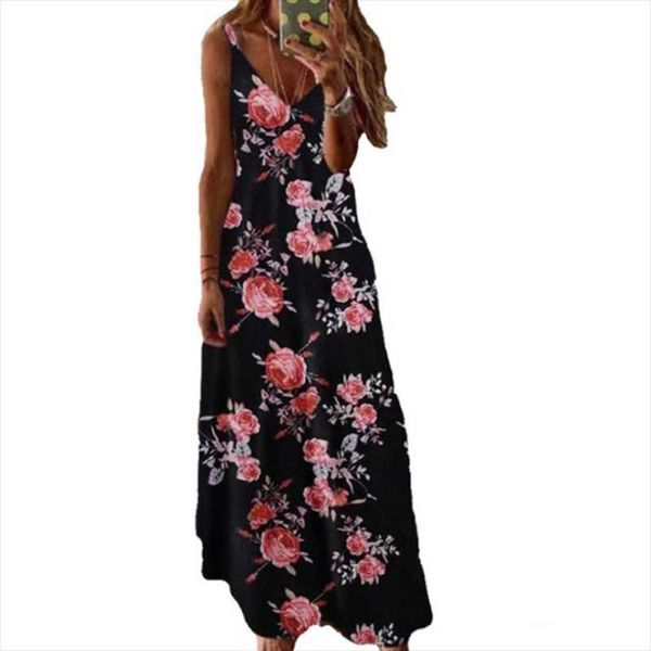 women's swimwear 2021 summer elegant beach long dress women print flowers polka-dot strap ladies halter boho vestidos fashion, White;black
women's swimwear 2021 summer elegant beach long dress women print flowers polka-dot strap ladies halter boho vestidos fashion, White;black