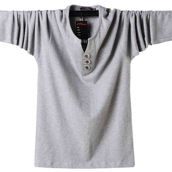 new autumn mens t-shirts fashion 2021 slim fit long sleeve cotton t shirt men button casual men's clothing plus size 5xl y0322, White;black
new autumn mens t-shirts fashion 2021 slim fit long sleeve cotton t shirt men button casual men's clothing plus size 5xl y0322, White;black