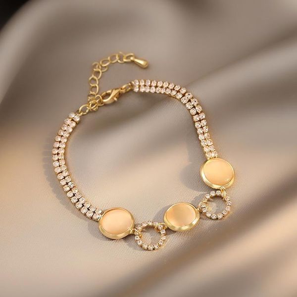 link, chain surflove cat eye bracelet girl high-end jewelry small and cute fashion trendy banquet wedding event accessories gift 2021, Black
link, chain surflove cat eye bracelet girl high-end jewelry small and cute fashion trendy banquet wedding event accessories gift 2021, Black