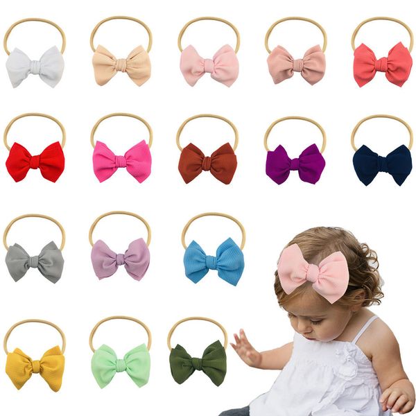 6 inches super big bowknot elastic hairband solid color handmade bows infant headband sweet hair accessories pgraphy props, Slivery;white
6 inches super big bowknot elastic hairband solid color handmade bows infant headband sweet hair accessories pgraphy props, Slivery;white