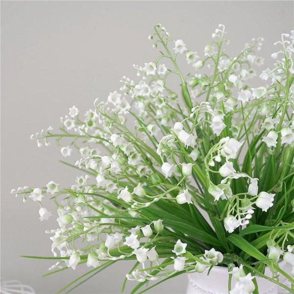 decorative flowers & wreaths simulation bell orchid lily diy valley bouquet artificial plastic fake wedding floral bouquets home decor
decorative flowers & wreaths simulation bell orchid lily diy valley bouquet artificial plastic fake wedding floral bouquets home decor