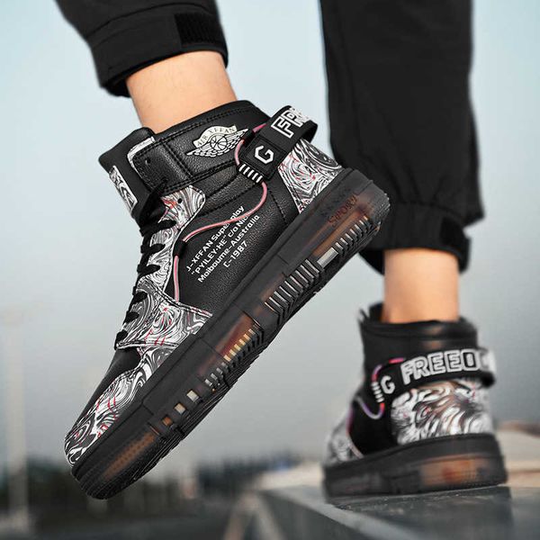 2021 autumn and winter high men's sho national fashion super fiber leather sports board casual
2021 autumn and winter high men's sho national fashion super fiber leather sports board casual