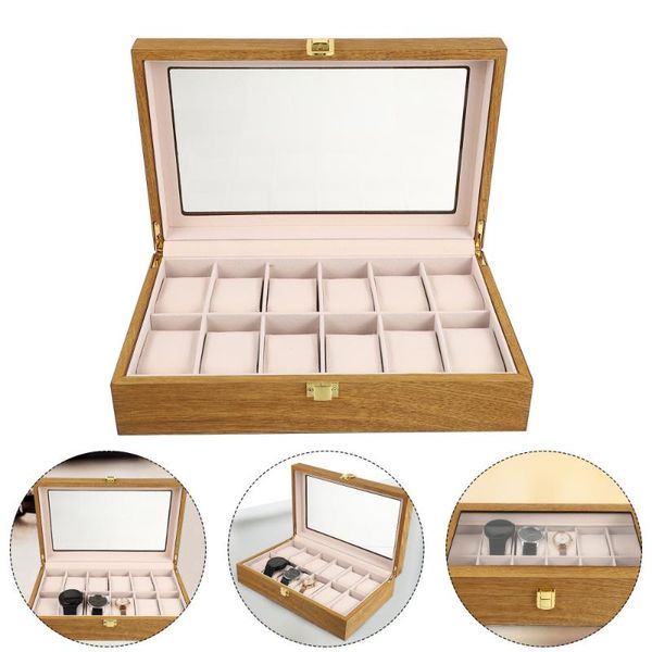watch boxes & cases 1pc creative display case luxurious container organizer, Black;blue
watch boxes & cases 1pc creative display case luxurious container organizer, Black;blue