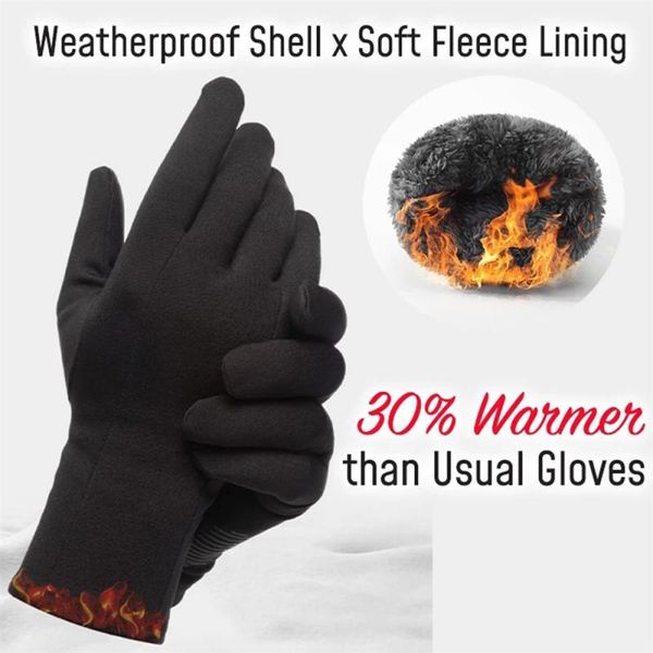 cycling gloves touchscreen winter thermal warm bicycle ski outdoor camping hiking motorcycle sports full finger, Black
cycling gloves touchscreen winter thermal warm bicycle ski outdoor camping hiking motorcycle sports full finger, Black