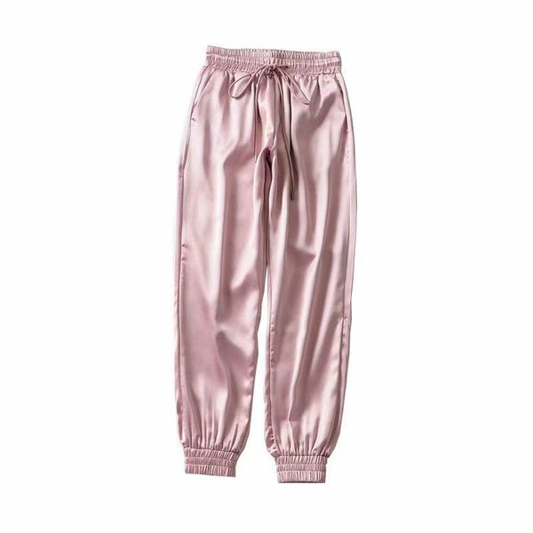 women's pants & capris summer satin cargo europe loose casual sport joggers streetwear, Black;white
women's pants & capris summer satin cargo europe loose casual sport joggers streetwear, Black;white