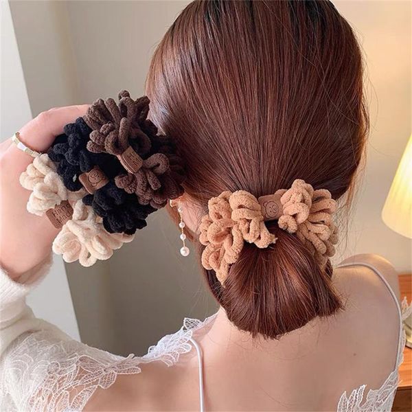 hair accessories ladies plush wrinkle ring fashion elastic rope ponytail rubber band, Slivery;white
hair accessories ladies plush wrinkle ring fashion elastic rope ponytail rubber band, Slivery;white