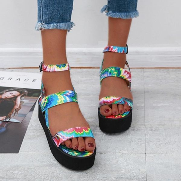sandals women ankle strap women's platform flat summer ladies comfortable fashion mixed color shoes female footwear plus size 43, Black
sandals women ankle strap women's platform flat summer ladies comfortable fashion mixed color shoes female footwear plus size 43, Black