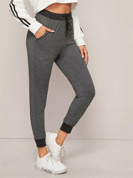 women ladies loose casual sports pencil pants solid elastic waist ankle length slim gym bodybuilding trousers women's & capris, Black;white
women ladies loose casual sports pencil pants solid elastic waist ankle length slim gym bodybuilding trousers women's & capris, Black;white
