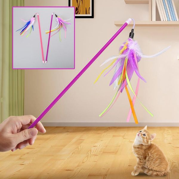 cat toys rotating dog intelligence trainning pet interaction funny colorful feather rods stick decompression toy
cat toys rotating dog intelligence trainning pet interaction funny colorful feather rods stick decompression toy