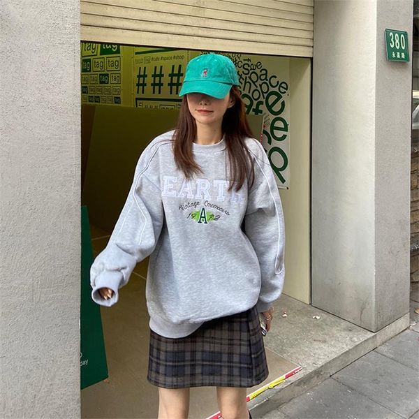 women's hoodies & sweatshirts letter embroidery loose sweatshirt japanese harajuku ulzzang vintage female korean kawaii clothing for wo, Black
women's hoodies & sweatshirts letter embroidery loose sweatshirt japanese harajuku ulzzang vintage female korean kawaii clothing for wo, Black