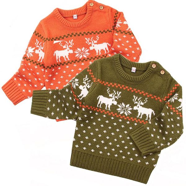 pullover christmas knitted baby clothes boys sweaters cartoon elk kids sleeve sweater girl, Blue
pullover christmas knitted baby clothes boys sweaters cartoon elk kids sleeve sweater girl, Blue