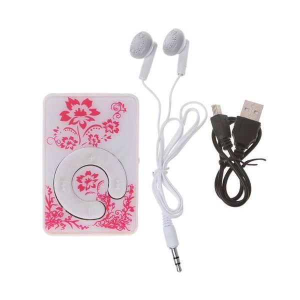 & mp4 players mini clip floral pattern music mp3 player 32gb tf card with usb cable + earphone 
& mp4 players mini clip floral pattern music mp3 player 32gb tf card with usb cable + earphone