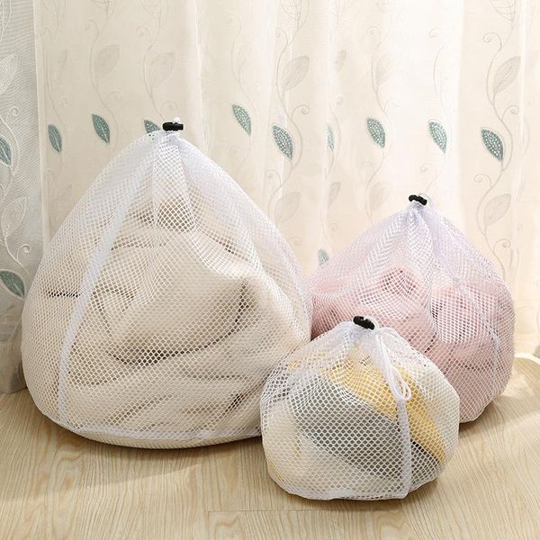 laundry bags large drawstring bra underwear household cleaning washing machine mesh holder white color drop ship
laundry bags large drawstring bra underwear household cleaning washing machine mesh holder white color drop ship