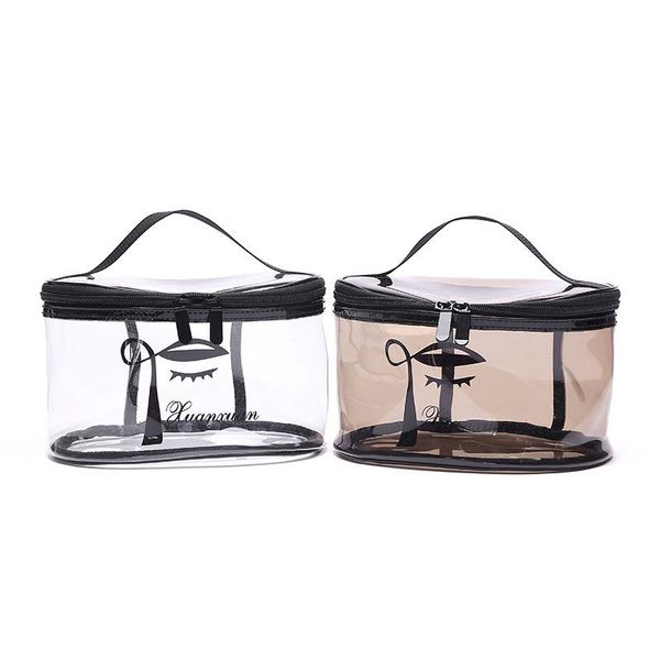 style portable women transparent cosmetic bags capacilty casual pvc travel wash lady waterproof toiletry bag & cases
style portable women transparent cosmetic bags capacilty casual pvc travel wash lady waterproof toiletry bag & cases