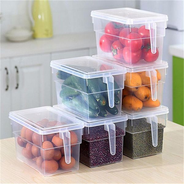 storage bottles & jars bpa kitchen transparent box grains beans sealed organizer container refrigerator boxes
storage bottles & jars bpa kitchen transparent box grains beans sealed organizer container refrigerator boxes