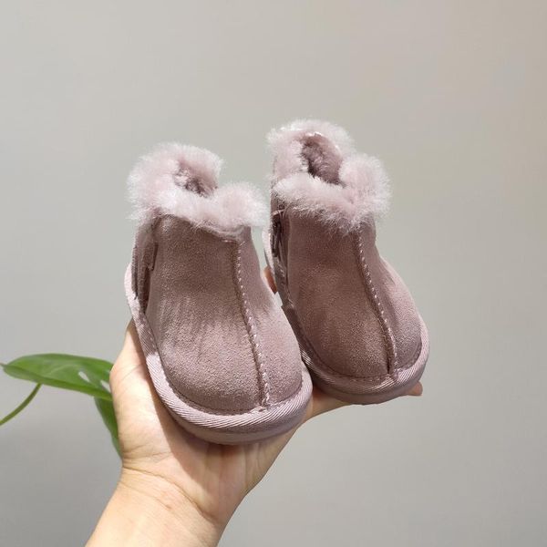 boots winter children girl snow genuine leather wool warm cotton-padded non-slip toddler shoes pink color, Black;grey
boots winter children girl snow genuine leather wool warm cotton-padded non-slip toddler shoes pink color, Black;grey