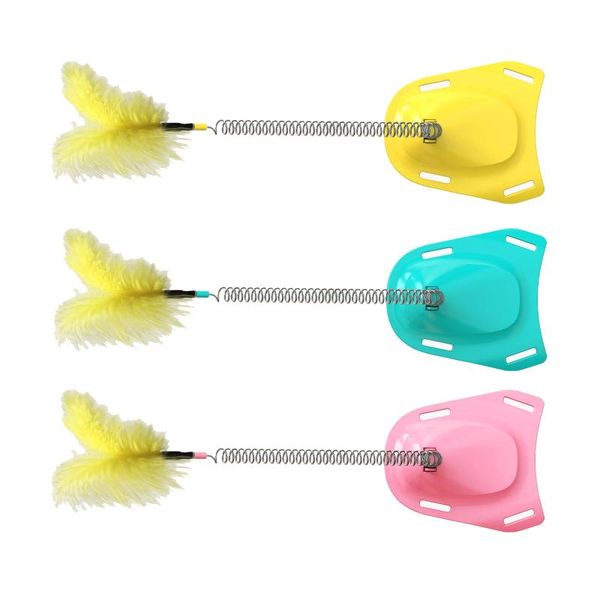 cat toys supplies toy spring tease stick feather pet
cat toys supplies toy spring tease stick feather pet