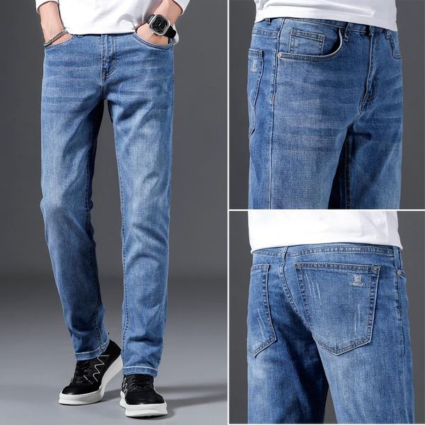 luren spring 2021 classic style blue stretch jeans men casual cotton slim-fit straight denim pants male brand trousers men's
luren spring 2021 classic style blue stretch jeans men casual cotton slim-fit straight denim pants male brand trousers men's