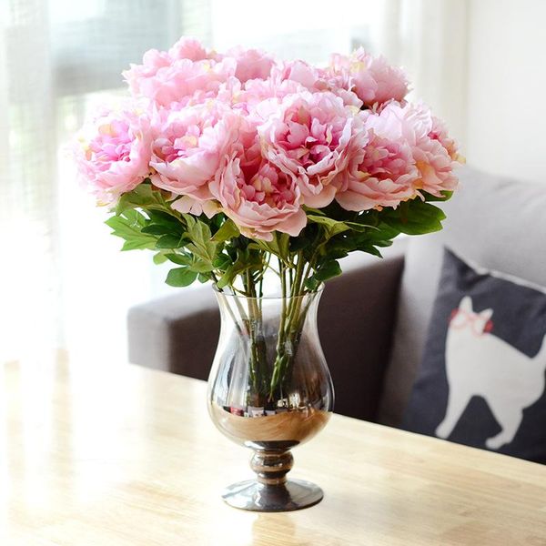 decorative flowers & wreaths 1pcs 5 heads simulation silk peony fake imperial plant for wedding christmas decor multiple colour artificial f
decorative flowers & wreaths 1pcs 5 heads simulation silk peony fake imperial plant for wedding christmas decor multiple colour artificial f