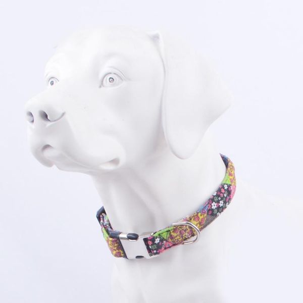 dog collars & leashes floral printing pet ethnic style bohemian multi-color half metal buckle collar accessories
dog collars & leashes floral printing pet ethnic style bohemian multi-color half metal buckle collar accessories