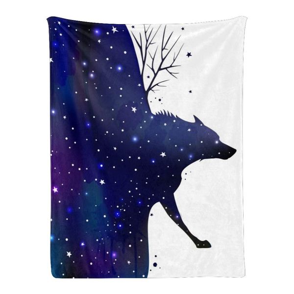custom super soft throw blanket fleece blanket for sofa bed gift night star wolf (30x40inch)
custom super soft throw blanket fleece blanket for sofa bed gift night star wolf (30x40inch)