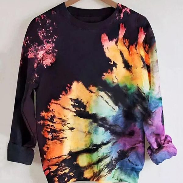men's hoodies & sweatshirts skin-friendly simple all match tie dye print sweatshirt autumn winter for office, Black
men's hoodies & sweatshirts skin-friendly simple all match tie dye print sweatshirt autumn winter for office, Black