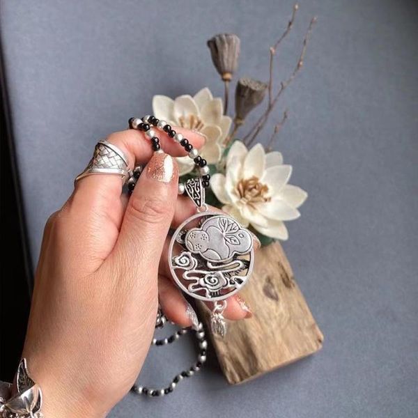 pendant necklaces johnature tibetan silver flowers tassel original 2021 national trend handmade necklace women vintage metal hangings
pendant necklaces johnature tibetan silver flowers tassel original 2021 national trend handmade necklace women vintage metal hangings