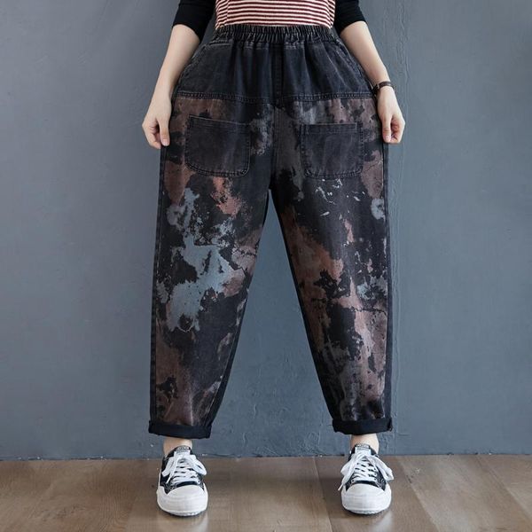 harajuku vintage retro casual hippie boho baggy denim black jeans patchork women's loose wide leg trousers harem pants capris &, Black;white
harajuku vintage retro casual hippie boho baggy denim black jeans patchork women's loose wide leg trousers harem pants capris &, Black;white