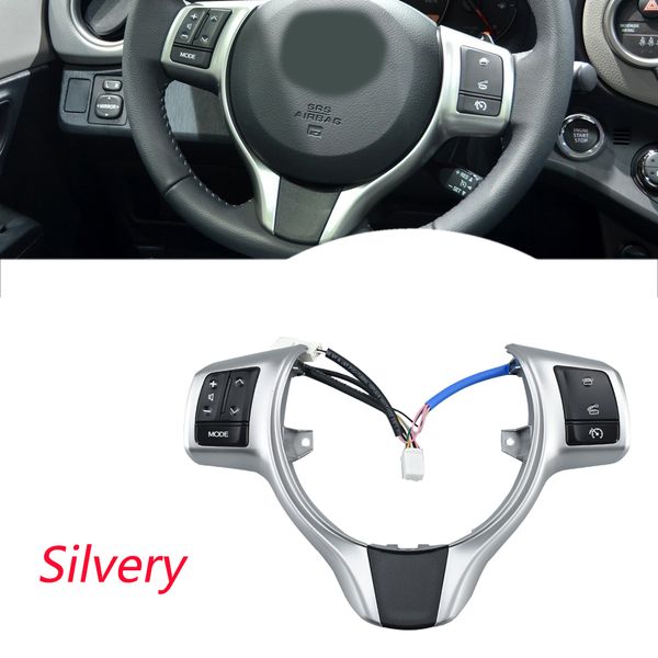 silvery switch steering wheel combination control multifunction for toyota yaris vios 2012-2017
silvery switch steering wheel combination control multifunction for toyota yaris vios 2012-2017