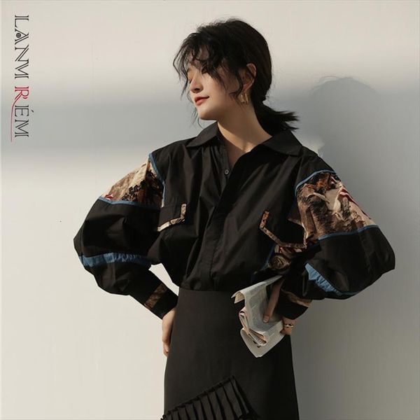 lanmrem fashion autumn black women shirt print retro females batwing long sleeve personlity blouse vestido yf70101, White
lanmrem fashion autumn black women shirt print retro females batwing long sleeve personlity blouse vestido yf70101, White