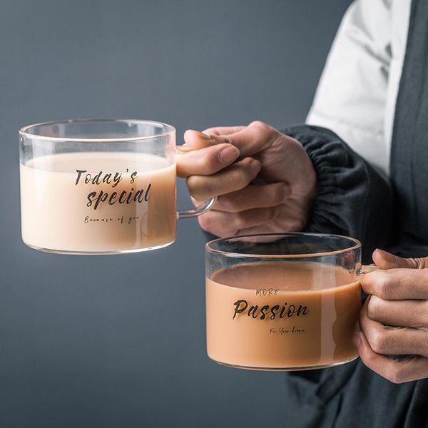 mugs creative letter glass mug large belt wth juice office teacup dessert cup oatmeal breakfast /-
mugs creative letter glass mug large belt wth juice office teacup dessert cup oatmeal breakfast /-