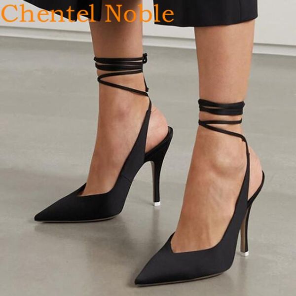 multicolor summer woman lace-up rome high heel sandals silk fashion pointed toe party runway women formal shoes big size dress, Black
multicolor summer woman lace-up rome high heel sandals silk fashion pointed toe party runway women formal shoes big size dress, Black