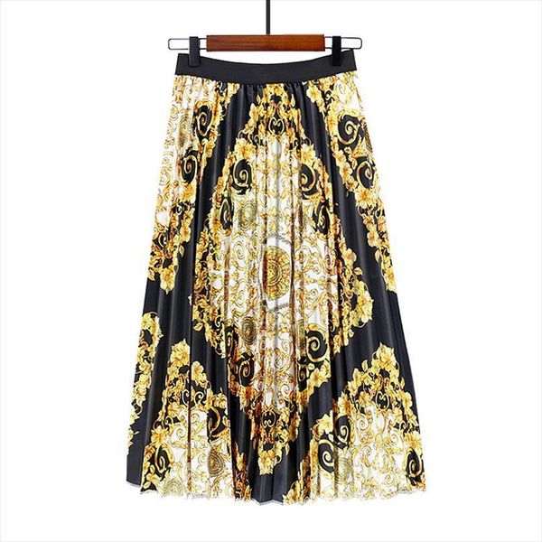 digital printing pleated womens skirt a line casual fashion 3xl loose ladies, Black
digital printing pleated womens skirt a line casual fashion 3xl loose ladies, Black