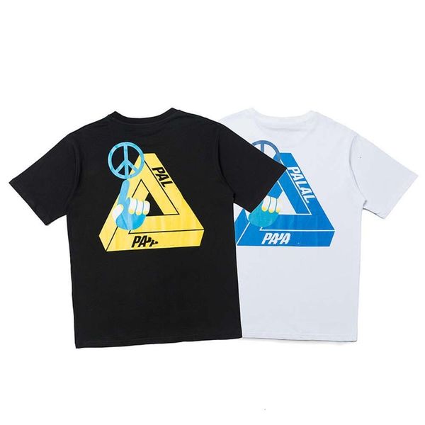 trendy t shirt palace co branded triangle short sleeve printing loose men's and women's, White;black
trendy t shirt palace co branded triangle short sleeve printing loose men's and women's, White;black