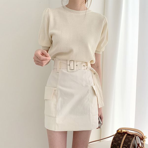 summer skirt suits of korean women with solid mesh sleeves short pullovers + stylish fashion bands pockets 2 piece together cbjo, Black
summer skirt suits of korean women with solid mesh sleeves short pullovers + stylish fashion bands pockets 2 piece together cbjo, Black