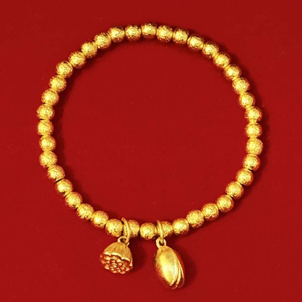 shajin ii huan bracelet female lotus flower bud imitation color 999 hand string brass 24k gold plated net red, Black
shajin ii huan bracelet female lotus flower bud imitation color 999 hand string brass 24k gold plated net red, Black