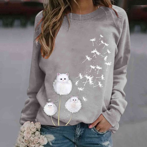 women elegant dandelion print cotton blouse shirt summer o neck short sleeve casual plus size loose streetwear blusa #t2g x0521, White
women elegant dandelion print cotton blouse shirt summer o neck short sleeve casual plus size loose streetwear blusa #t2g x0521, White