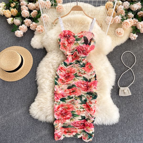 bohemian women floral draped spaghetti strap dress summer beach party strapless vestidos elegant female flower printed robe 2021, Black;gray
bohemian women floral draped spaghetti strap dress summer beach party strapless vestidos elegant female flower printed robe 2021, Black;gray