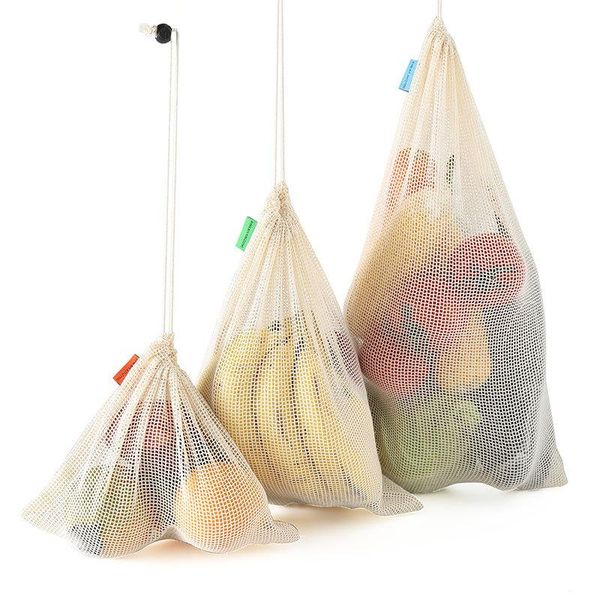 storage bags mesh net cotton shopping bag with drawstring reusable fruit and vegetable home kitchen machine washable
storage bags mesh net cotton shopping bag with drawstring reusable fruit and vegetable home kitchen machine washable
