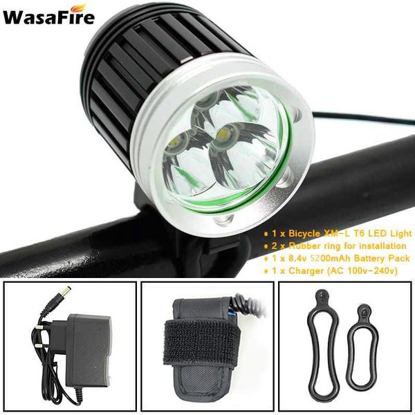 bike lights wasafire 5400lm 3*xml-t6 led bicycle light mountain lamp headlamp front riding cycling accessories+5200mah battery
bike lights wasafire 5400lm 3*xml-t6 led bicycle light mountain lamp headlamp front riding cycling accessories+5200mah battery
