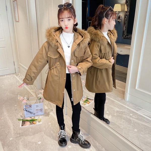 down coat children winter jacket girls windproof plus velvet parkas warm outerwear hooded kids outwear thick snowsuit windbreaker, Blue;gray
down coat children winter jacket girls windproof plus velvet parkas warm outerwear hooded kids outwear thick snowsuit windbreaker, Blue;gray
