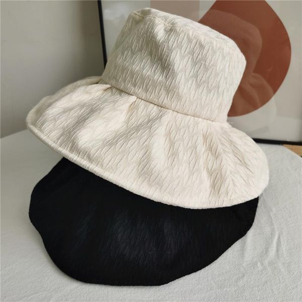 wide brim hats summer korean style sunscreen lace broad-brimmed hat traveling sun bucket fashion women's thin, Blue;gray
wide brim hats summer korean style sunscreen lace broad-brimmed hat traveling sun bucket fashion women's thin, Blue;gray