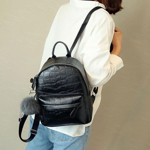 backpack mini women pu leather shoulder bag for teenage girls school bags stone pattern multi-function female daypack
backpack mini women pu leather shoulder bag for teenage girls school bags stone pattern multi-function female daypack