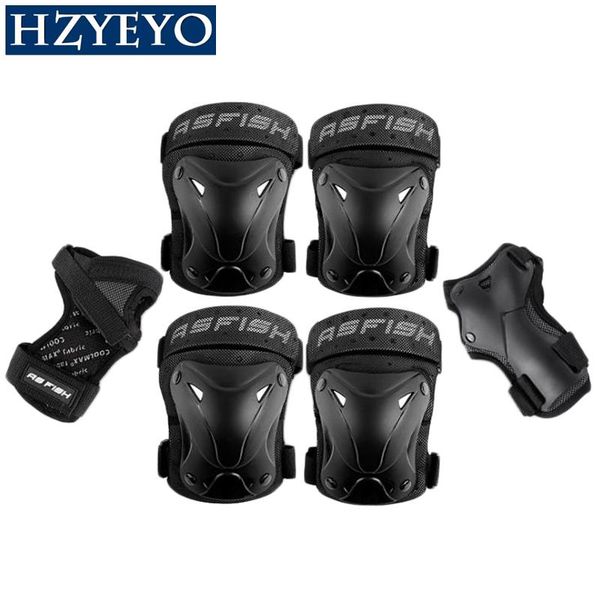 complete 6pcs/set roller skating protector elbow knee pads kids adults riding skateboard ice sports wrist guard protective gear support, Black;red
complete 6pcs/set roller skating protector elbow knee pads kids adults riding skateboard ice sports wrist guard protective gear support, Black;red