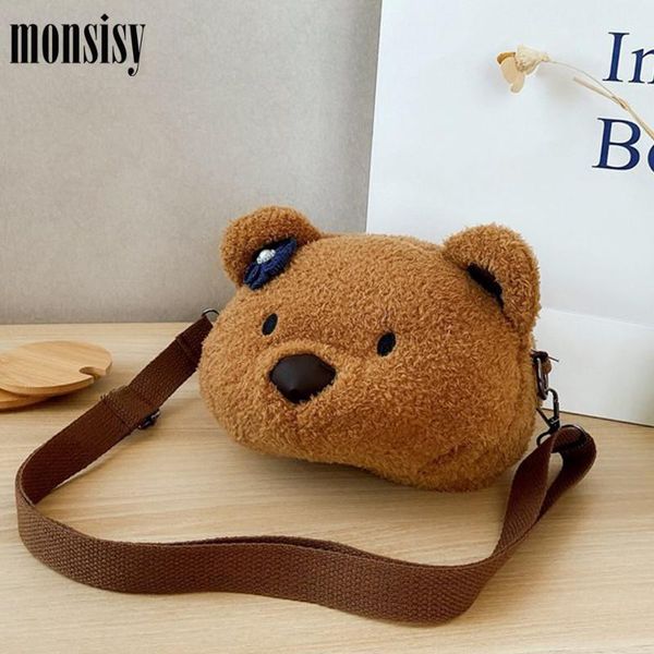 monsisy 2021 plush bear crossbody bag for boy girl purse and handbag children wallet kid coin pouch money shoulder bags bolsa, White
monsisy 2021 plush bear crossbody bag for boy girl purse and handbag children wallet kid coin pouch money shoulder bags bolsa, White